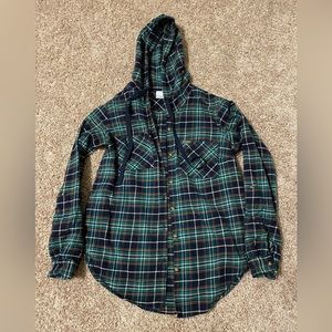 Columbia women’s hooded flannel